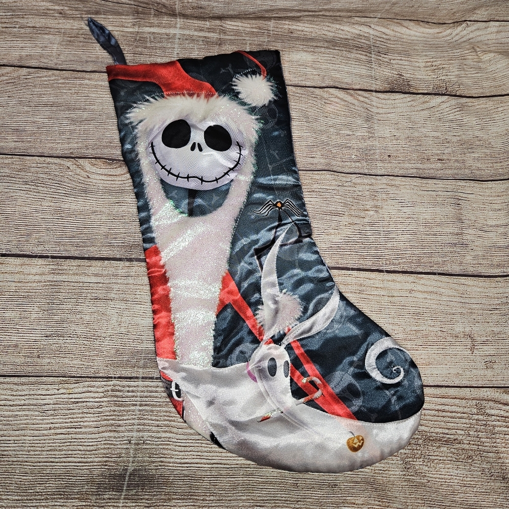 Disney Nightmare Before Christmas Kurt S. Alder Jack Skellington zero stocking